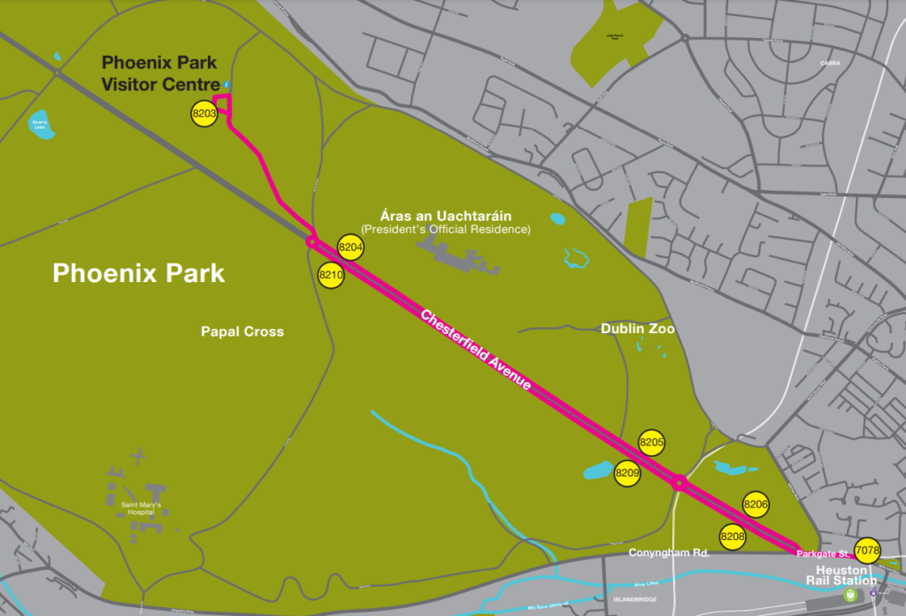 Route 99 Phoenix Park Bus - Feljin Jose
