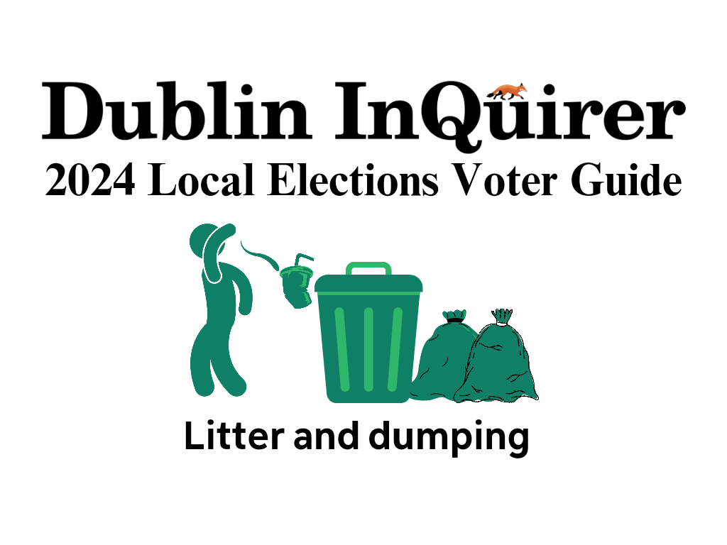 Litter and dumping — My DubInq Voter Guide answers
