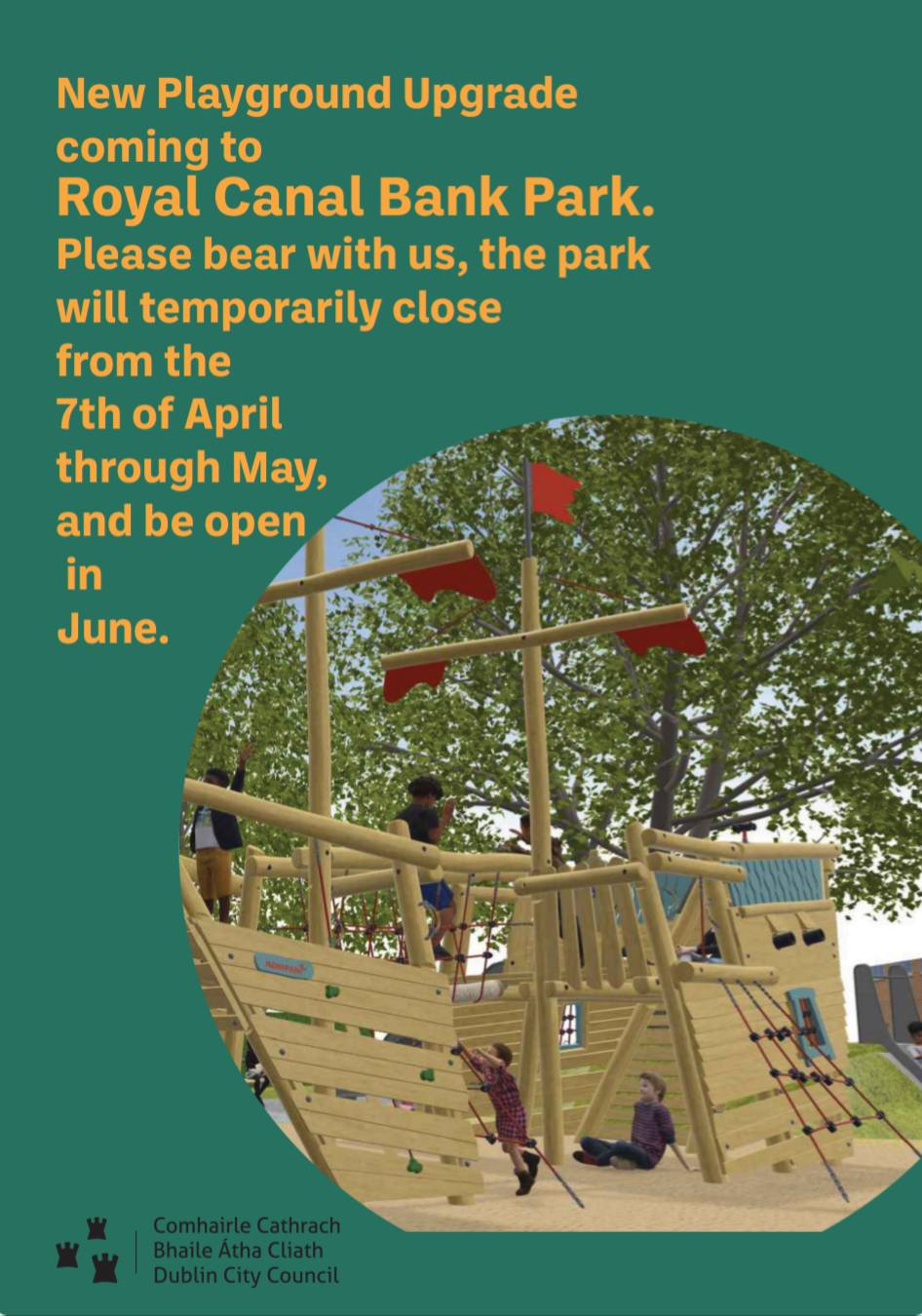 Royal Canal Bank Playground Upgrade