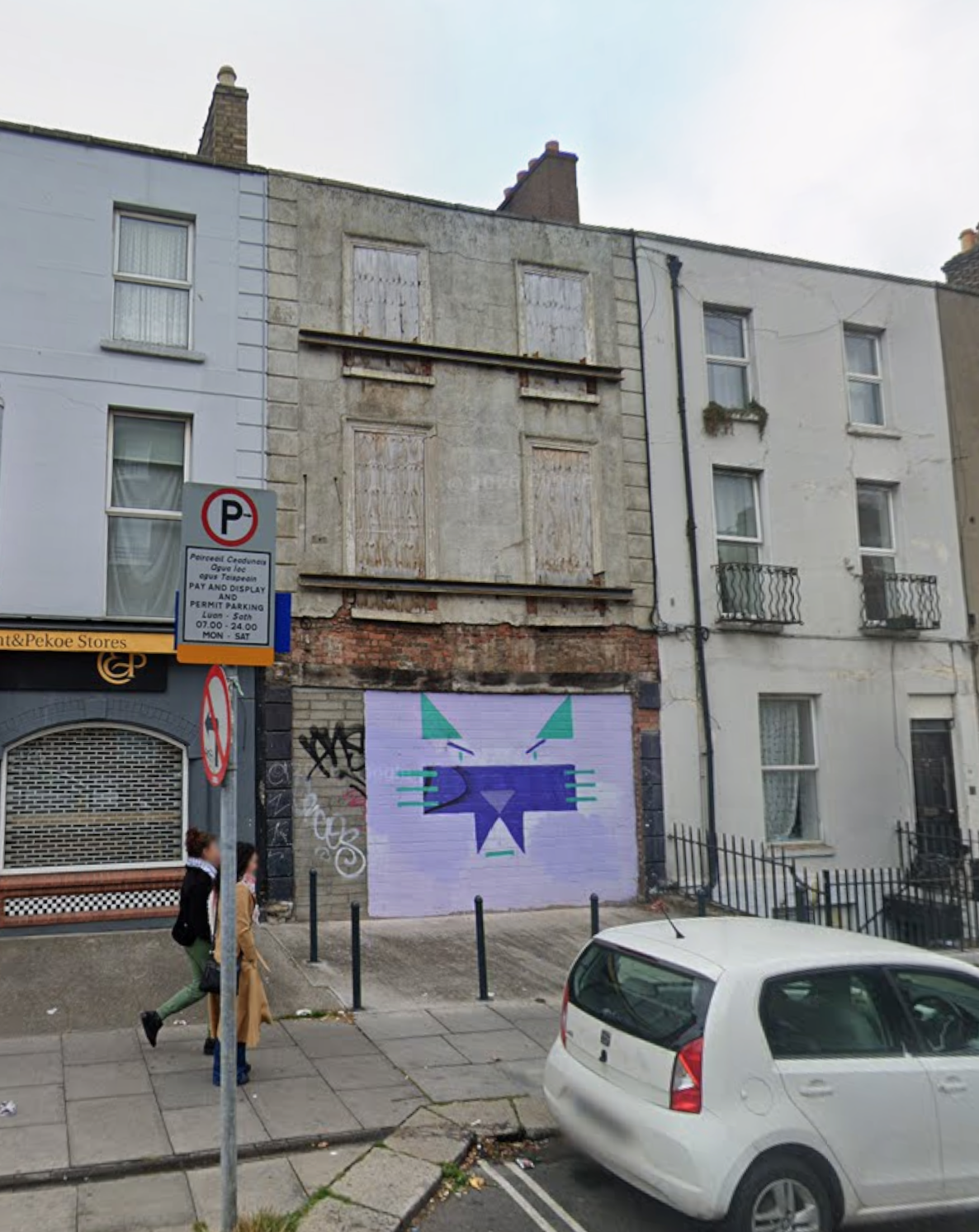 Derelict site: 23 Blessington Street, Dublin 7